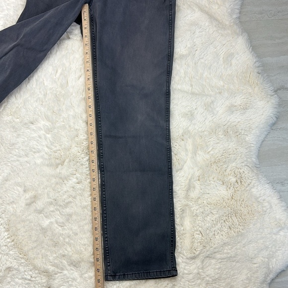 Woolrich Men’s Straight Leg Charcoal Gray Utility Denim  Jeans 34”W x 30”L - Picture 11 of 11